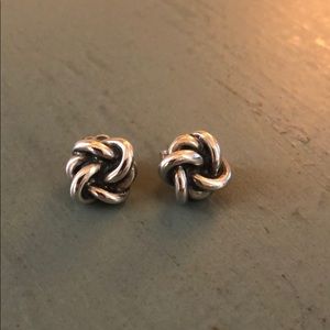 James Avery original lovers knot earring